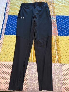 Under Armour Black Speedpocket Performance Tights